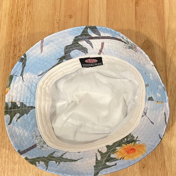 Petals and Peacocks Flower Bucket Hat - Picture 5 of 5